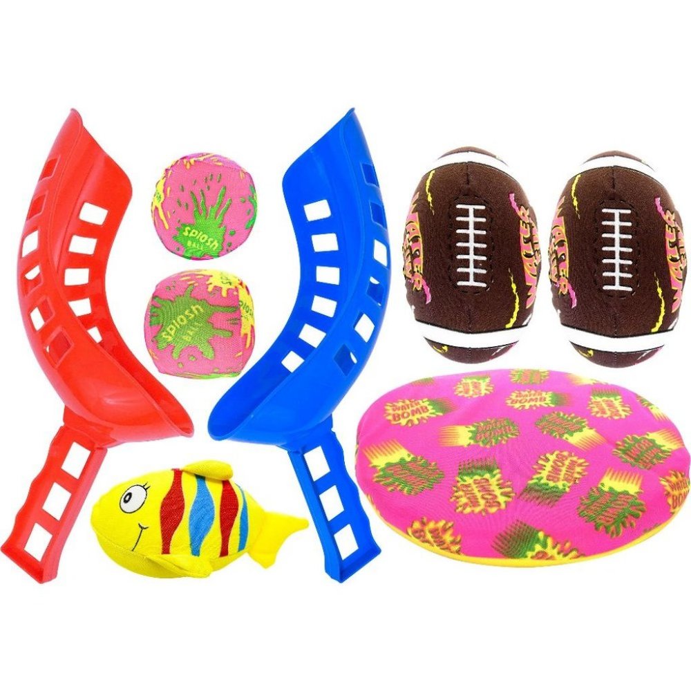 Whitzy 4 in 1 Water Splash Toy Game Set with Foam
